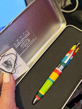 ACME Studio Gene Meyer GM Horizontal Multicolor Rollerball Pen Boxed